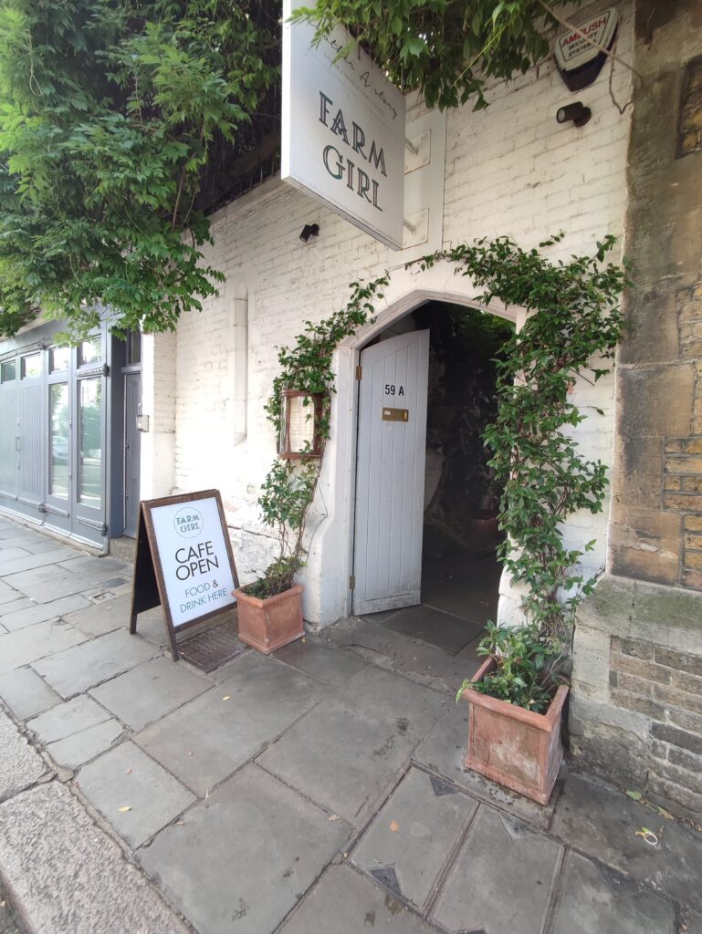 Farm Girl in Notting Hill